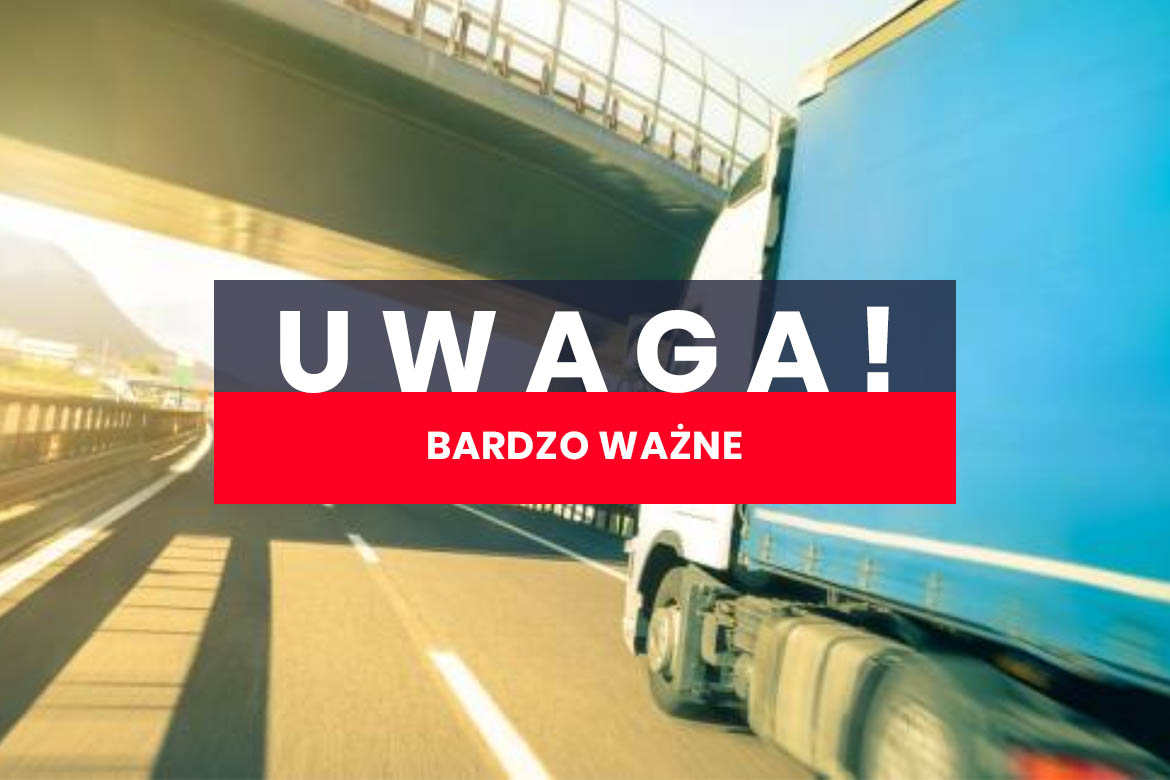 Koronawirus w Polsce: Minister wprowadza odstępstwa od stosowania przepisów w stosunku do zawodowych kierowców