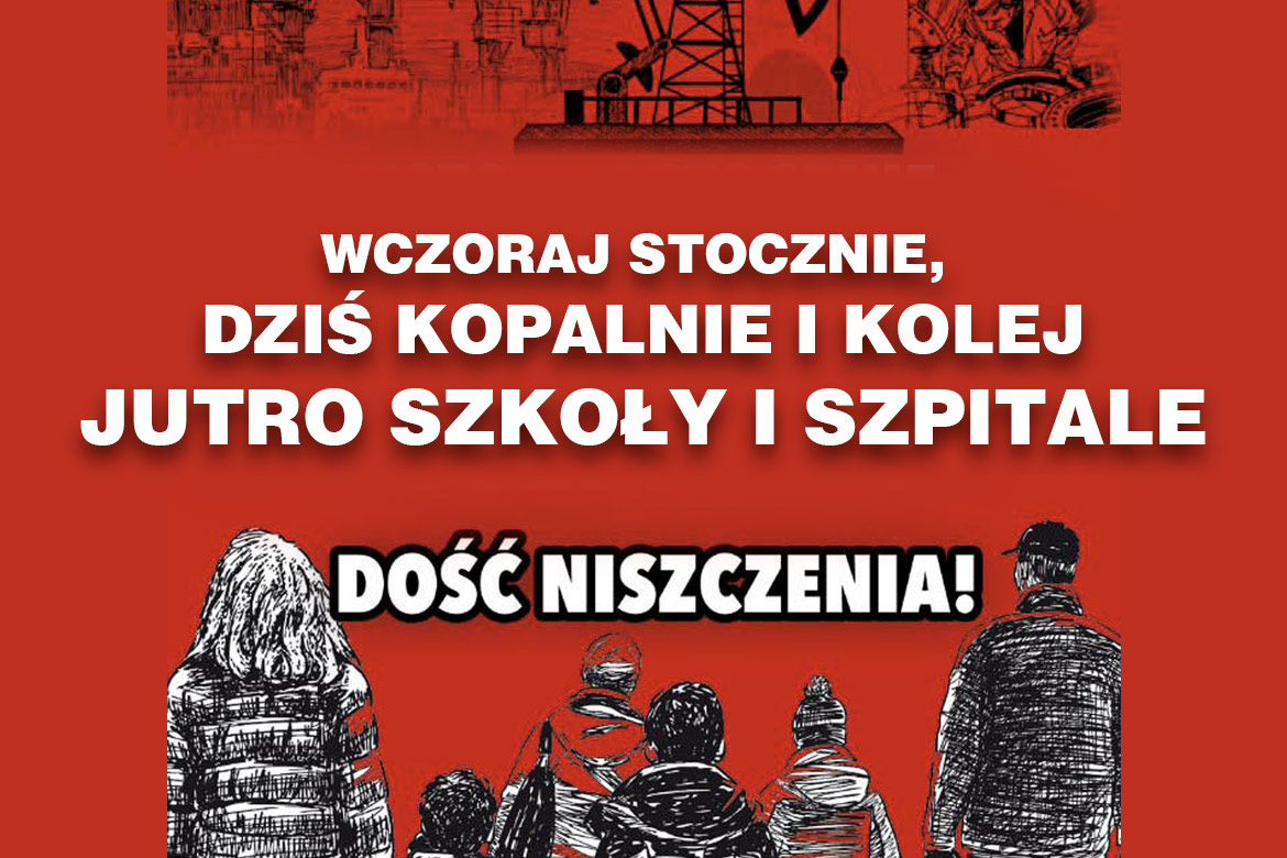 DOŚĆ NISZCZENIA!